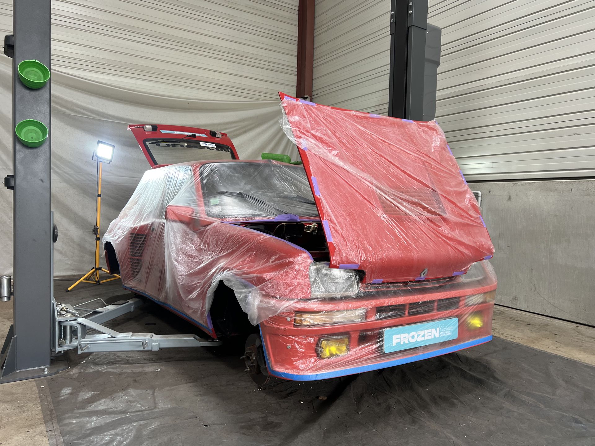 Preparación del vehículo